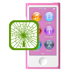 iPod nano 7th Gen Front Glass Repair iPod nano 7th Gen Front Glass Repair