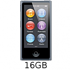 Refurbished Apple iPod Nano 7th Gen 16GB Space Grey Refurbished Apple iPod Nano 7th Gen 16GB Space Grey