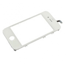 iPhone 4 Touch Screen Digitizer & Outer Frame (White)