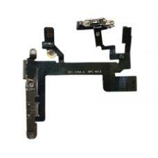 iPhone 5s Power and Volume Flex Cable With Switches and Internal Metal Fastenings