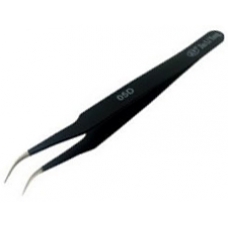 Non Magnetic Precision Tweezers Curved Fine Tip 125mm